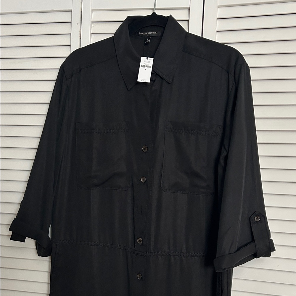 Banana Republic Women’s Button Jumpsuit w Pockets